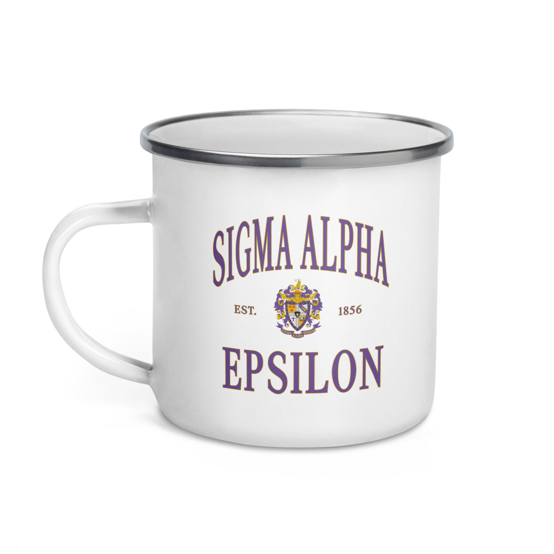 LIMITED RELEASE: SAE Enamel Mug - The Sigma Alpha Epsilon Store