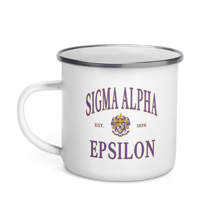 LIMITED RELEASE: SAE Enamel Mug - The Sigma Alpha Epsilon Store