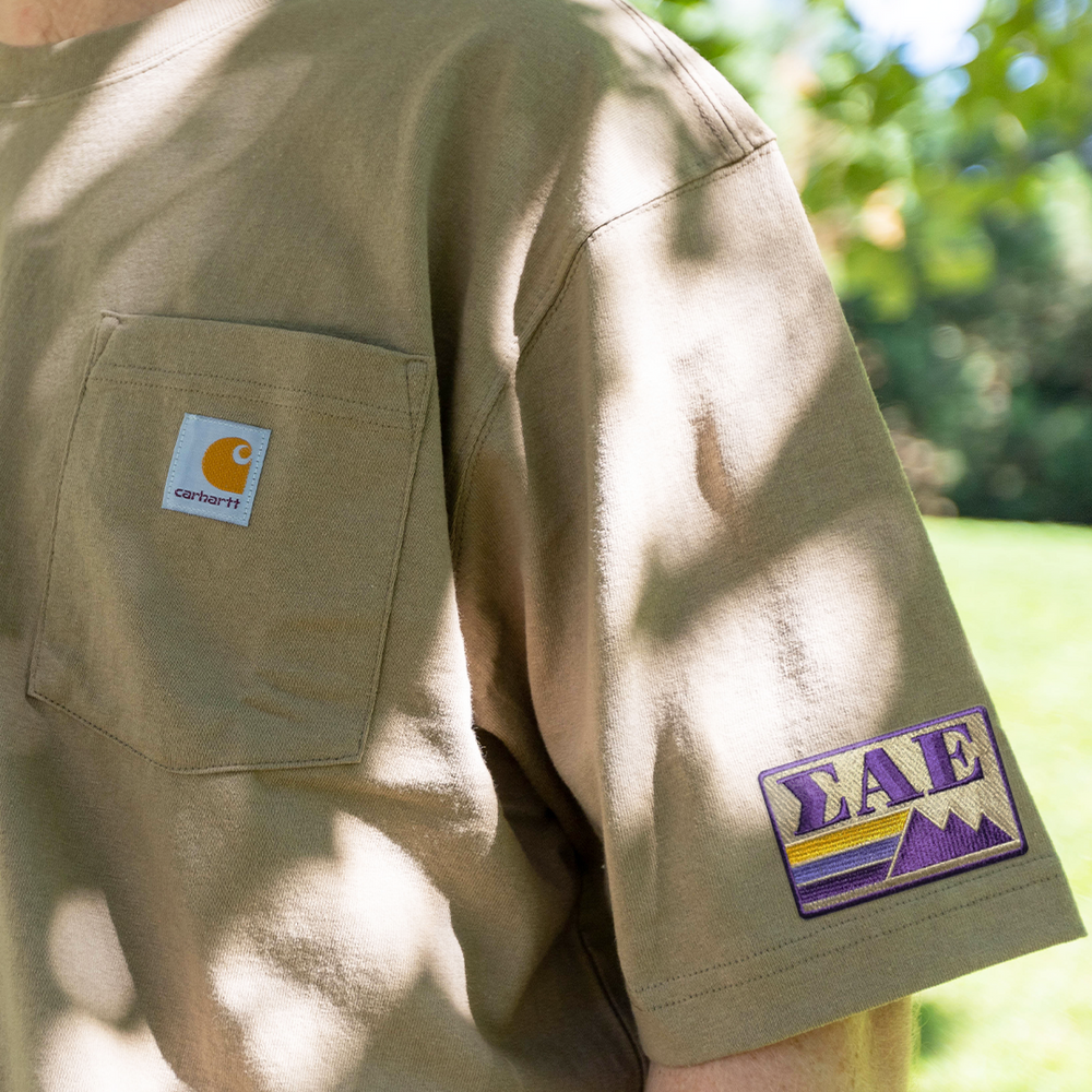 OUTDOORS COLLECTION: SAE Pocket T-Shirt by Carhartt - The Sigma Alpha Epsilon Store