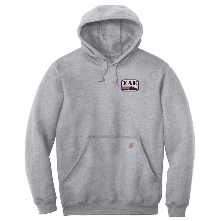 OUTDOORS COLLECTION: SAE Hooded Sweatshirt by Carhartt - The Sigma Alpha Epsilon Store