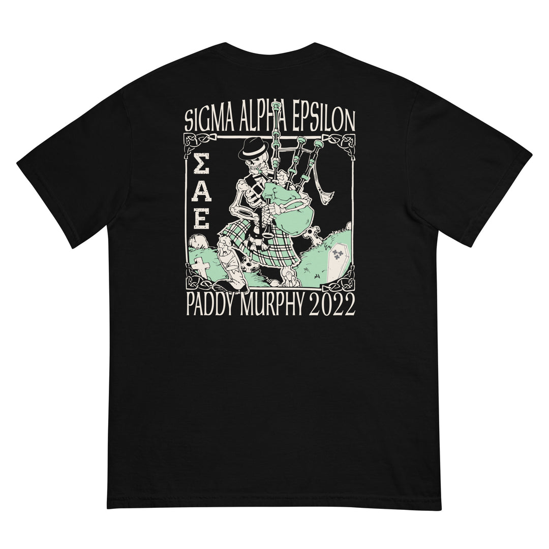 Limited Merch Drop: SAE Paddy Murphy T-Shirt by Comfort Colors (2022) - The Sigma Alpha Epsilon Store