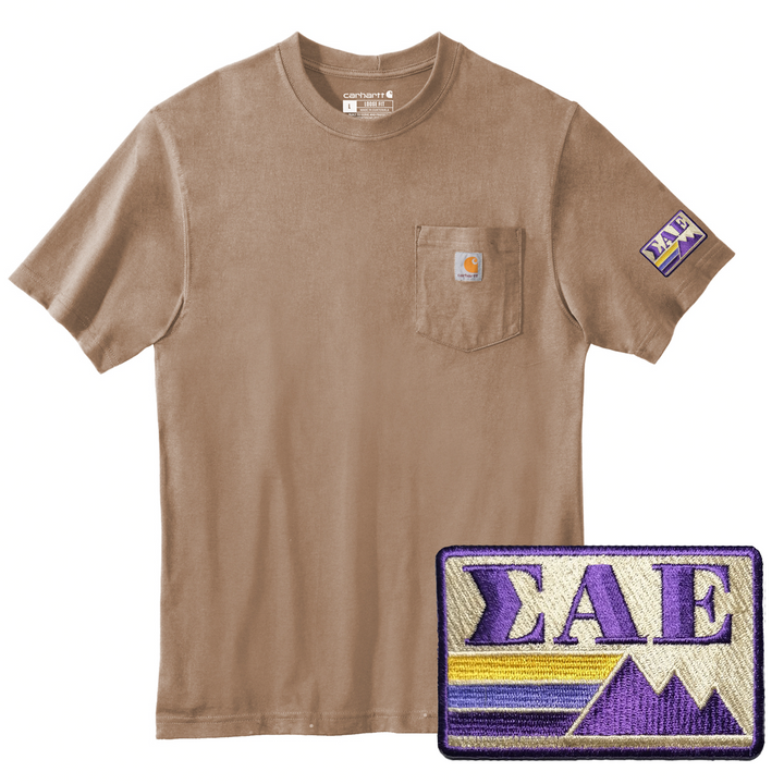OUTDOORS COLLECTION: SAE Pocket T-Shirt by Carhartt - The Sigma Alpha Epsilon Store